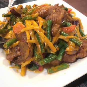 Rice By Mama - Red curry with catfish - Thai Near Me - Ventura, California