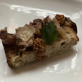 The Grey - Trotters toast (chicken liver) - New American Near Me - Savannah, Georgia The Grey - Trotters toast (chicken liver) - New American Near Me - Savannah, Georgia