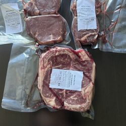 Los Banos Abattoir - Prime ribeye and filet mignon