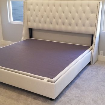 OC Assembly - Fully assembled king bed with boxspring - Furniture Assembly Near Me - Orange, California