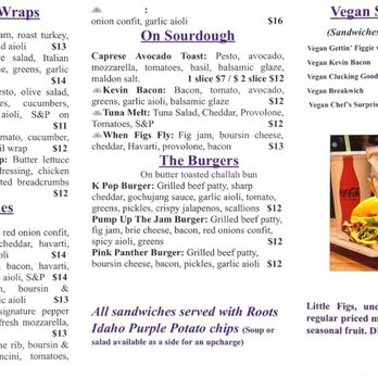 The Twisted Fig - Menu - Salad Near Me - Caldwell, Idaho The Twisted Fig - Menu - Salad Near Me - Caldwell, Idaho