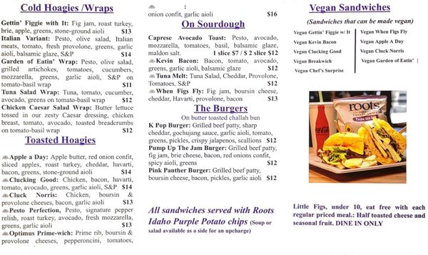 Menu photo 3 The Twisted Fig Caldwell, ID Menu photo 3 The Twisted Fig Caldwell, ID