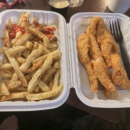 Catfish Fritters & Fries Catfish Fritters & Fries