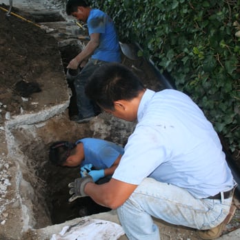 AAA Plumbing & Construction - Vuong and his workers replacing the sewer - Plumbing Near Me - San Jose, California AAA Plumbing & Construction - Vuong and his workers replacing the sewer - Plumbing Near Me - San Jose, California