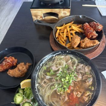 Flare - Beef Pho Korean chicken wings and seafood ramen - Bubble Tea Near Me - Lompoc, California