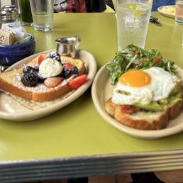 French Toast Neat and Bravocado Toast French Toast Neat and Bravocado Toast