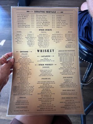 Menu photo 1 The Stave Bar Long Beach, CA