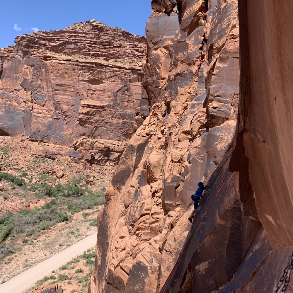 Moab Cliffs & Canyons - Our 11 y/o loving climbing... thanks to Moab Cliffs and Canyons - Climbing Near Me - Moab, Utah Moab Cliffs & Canyons - Our 11 y/o loving climbing... thanks to Moab Cliffs and Canyons - Climbing Near Me - Moab, Utah