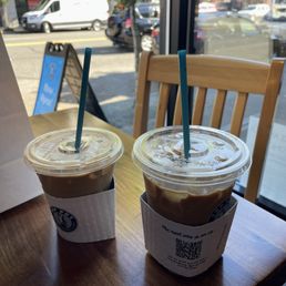Latte and opal Vietnamese cold brew