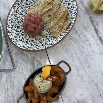 Aperitivo - Shrimp + Tuna Tartare - Cocktail Bars Near Me - Houston, Texas
