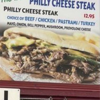 Submariner - What they claim is on their Philly cheese steak. - American Near Me - Los Angeles, California Submariner - What they claim is on their Philly cheese steak. - American Near Me - Los Angeles, California