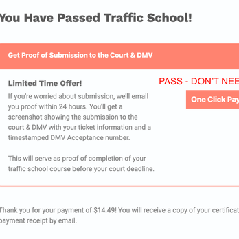Best Online Traffic School - YOU DON'T NEED THIS EITHER! - Traffic Schools Near Me - Pasadena, California Best Online Traffic School - YOU DON'T NEED THIS EITHER! - Traffic Schools Near Me - Pasadena, California