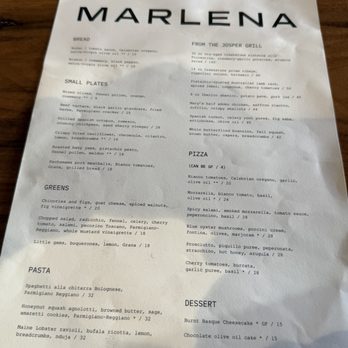 Marlena - Menu - Coffee & Tea Near Me - Long Beach, California