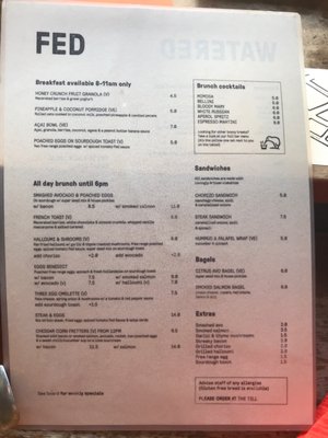 Menu photo 1 Federal Cafe & Bar Manchester, XGM Menu photo 1 Federal Cafe & Bar Manchester, XGM