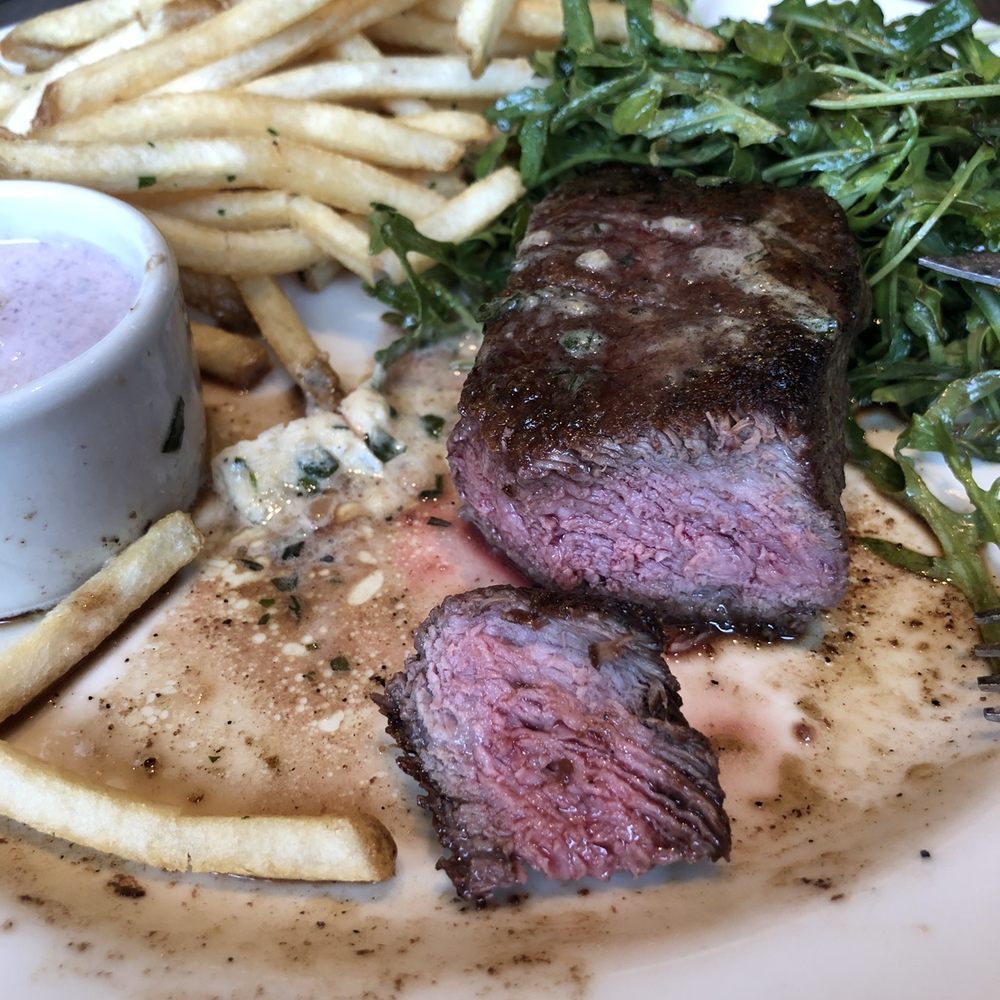 Cafe Bistro at Nordstrom - Flat iron steak frites - New American Near Me - Aventura, Florida Cafe Bistro at Nordstrom - Flat iron steak frites - New American Near Me - Aventura, Florida