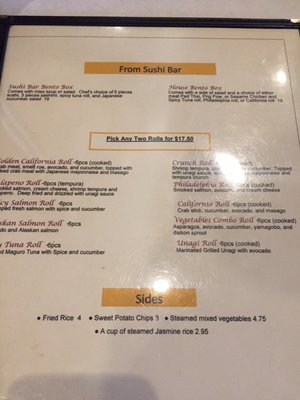 Menu photo 1 Pacific Bistro Delafield, WI