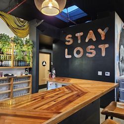 Lost Cause Meadery - Right side of the bar that leads toward the bathrooms