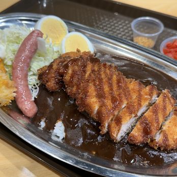 Go Go Curry - Home Run combo with side of fukujinzuke - Japanese Curry Near Me - Honolulu, Hawaii Go Go Curry - Home Run combo with side of fukujinzuke - Japanese Curry Near Me - Honolulu, Hawaii