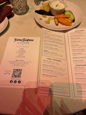Menu photo 2 Teatro ZinZanni Chicago, IL Menu photo 2 Teatro ZinZanni Chicago, IL