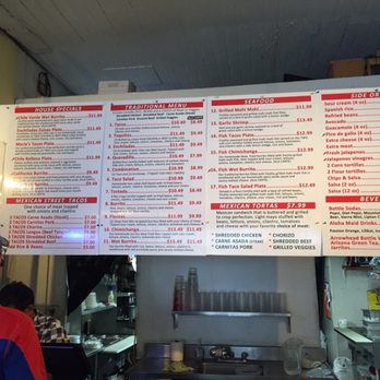 Maria Bonita - Order and pay at this counter - Mexican Near Me - Honolulu, Hawaii