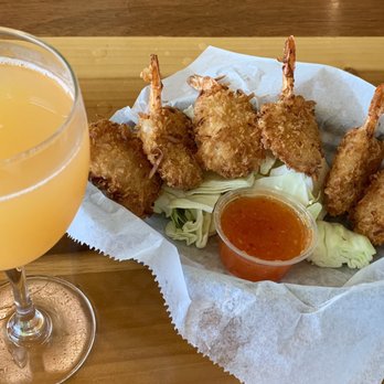 Coconuts Fish Cafe - POG Mimosa & Coconut Shrimp - Seafood Near Me - Kihei, Hawaii Coconuts Fish Cafe - POG Mimosa & Coconut Shrimp - Seafood Near Me - Kihei, Hawaii