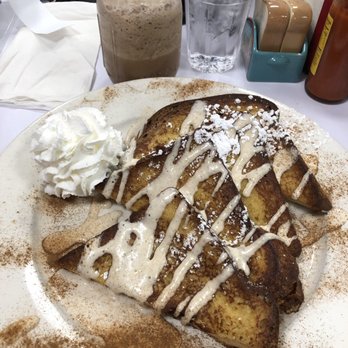 Crazy Beans - Cinnamon swirl French toast - Breakfast & Brunch Near Me - Stony Brook, New York
