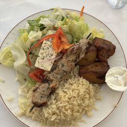 Philos Restaurant - Pork Souvlaki