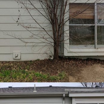 Jose Does Landscape & More - a before and after picture of a house - Lawn Services Near Me Jose Does Landscape & More - a before and after picture of a house - Lawn Services Near Me