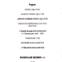 Menu Menu