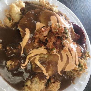 Aunties Cafe - Kimchi something with sausage and fried rice - Breakfast & Brunch Near Me - Gardena, California