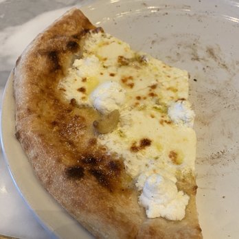 Jane Q - Blanco pizza ... sorry it's half eaten! We were hungry! - Mediterranean Near Me - Hollywood, California Jane Q - Blanco pizza ... sorry it's half eaten! We were hungry! - Mediterranean Near Me - Hollywood, California