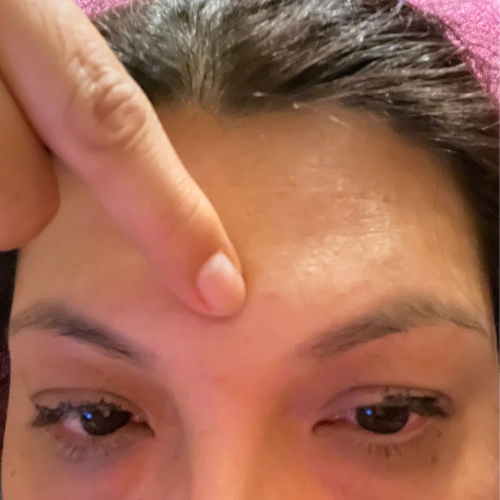 Bombay Beauty Salon - Left brow threaded too short. - Waxing Near Me - Northridge, California Bombay Beauty Salon - Left brow threaded too short. - Waxing Near Me - Northridge, California
