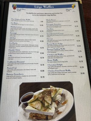 Menu photo 5 The Waffle Hut Klamath Falls, OR