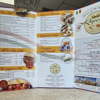 Queen's Pizza & Subs - Menu - Pizza Near Me - Pearisburg, Virginia