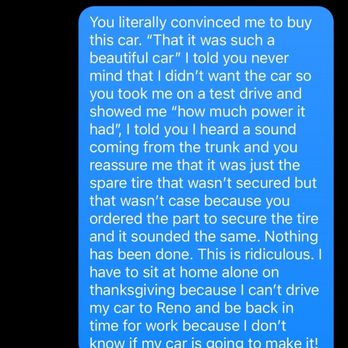 ALL STAR MOTORS - Texts between Mike and I - Used Car Dealers Near Me - Daly City, California