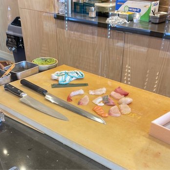 Cho San Sushi - Pre sliced and was placed in a container - Sushi Bars Near Me - Markham, Ontario Cho San Sushi - Pre sliced and was placed in a container - Sushi Bars Near Me - Markham, Ontario