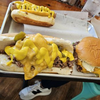 Wally's Wieners - Rhode, Dirty Dog, and OG smashbutger - Hot Dogs Near Me - Newport, Rhode Island