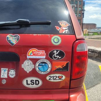 EC Pops - Added my Baltimore sticker to our collection as soon as we left the shop - Popcorn Shops Near Me - Baltimore, Maryland