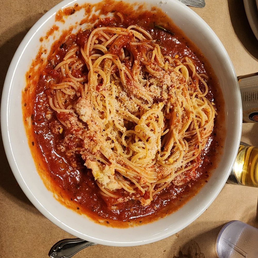 Roland's Trattoria - Angel hair pasta w marinara sauce - New American Near Me - Washington, Pennsylvania Roland's Trattoria - Angel hair pasta w marinara sauce - New American Near Me - Washington, Pennsylvania