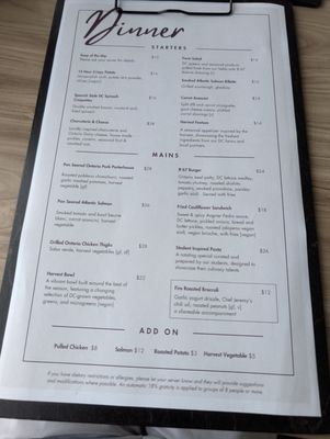 Menu photo 1 Bistro 67 Whitby, ON