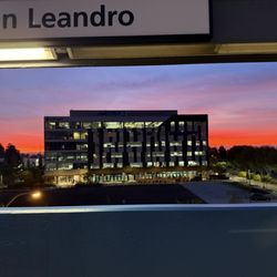 BART - San Leandro Station - Had to take the shot!