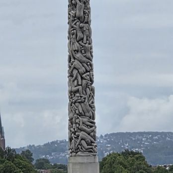 Frognerparken - The Monolith - The sculpture depicts 121 human figures. - Landmarks & Historical Buildings Near Me - Oslo, 03 Frognerparken - The Monolith - The sculpture depicts 121 human figures. - Landmarks & Historical Buildings Near Me - Oslo, 03