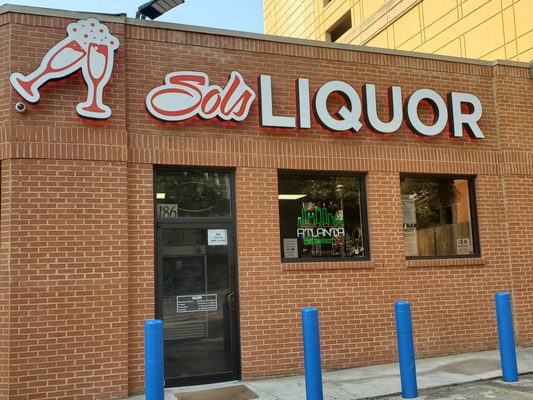 Sol's Liquor, 186 Courtland St NE, Atlanta, GA 30303-1722, US