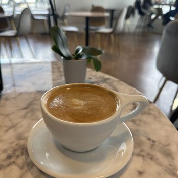 Waterbean Coffee - Pineville - Latte with Almond Milk - Coffee & Tea Near Me - Pineville, North Carolina Waterbean Coffee - Pineville - Latte with Almond Milk - Coffee & Tea Near Me - Pineville, North Carolina