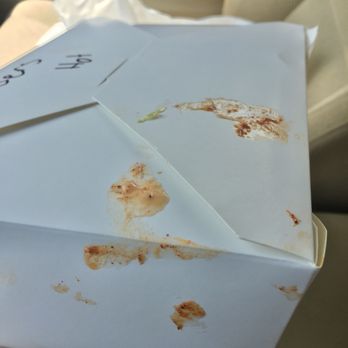 Cluck Kitchen - Sauce all over the replacement tenders box (is this my punishment for coming back to report the hair haha) - Chicken Shop Near Me - Irvine, California Cluck Kitchen - Sauce all over the replacement tenders box (is this my punishment for coming back to report the hair haha) - Chicken Shop Near Me - Irvine, California