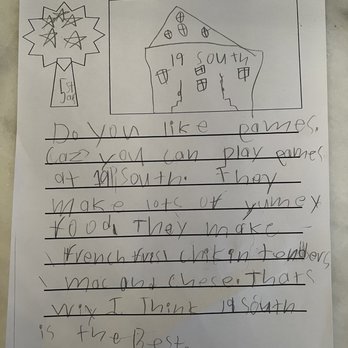 19 South Main Restaurant - 5 Star review from my son - Pizza Near Me - Wilmington, Vermont