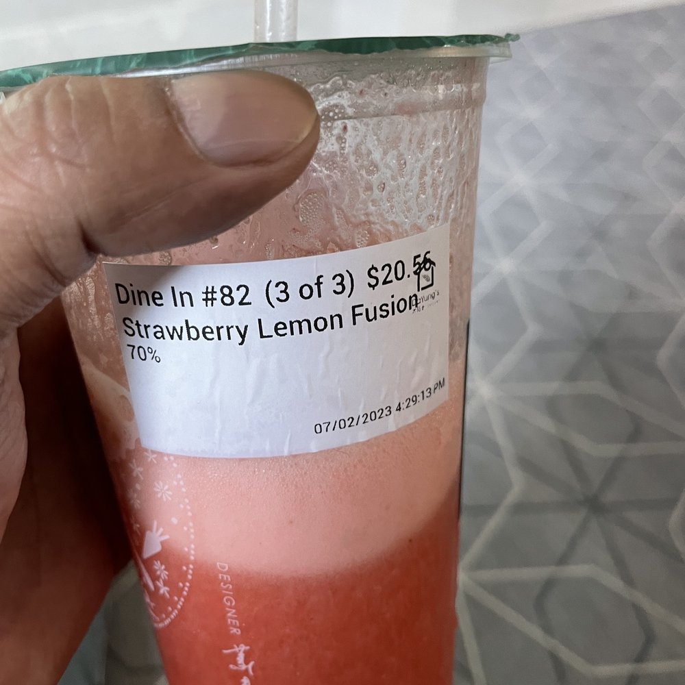 DaYung's Tea - Chandler - Strawberry Lemon fusion - Bubble Tea Near Me - Chandler, Arizona DaYung's Tea - Chandler - Strawberry Lemon fusion - Bubble Tea Near Me - Chandler, Arizona
