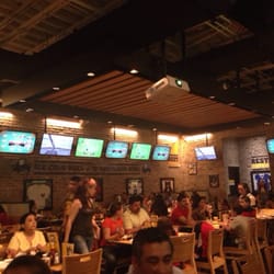 Buffalo Wild Wings - Elevated pic toward a corner of the restaurant.