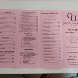 Menu Menu