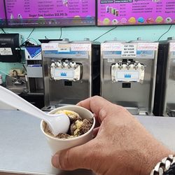 Brendy's Ice Cream And Yogurt - CARAMEL & CHOCOLATE YOGURT